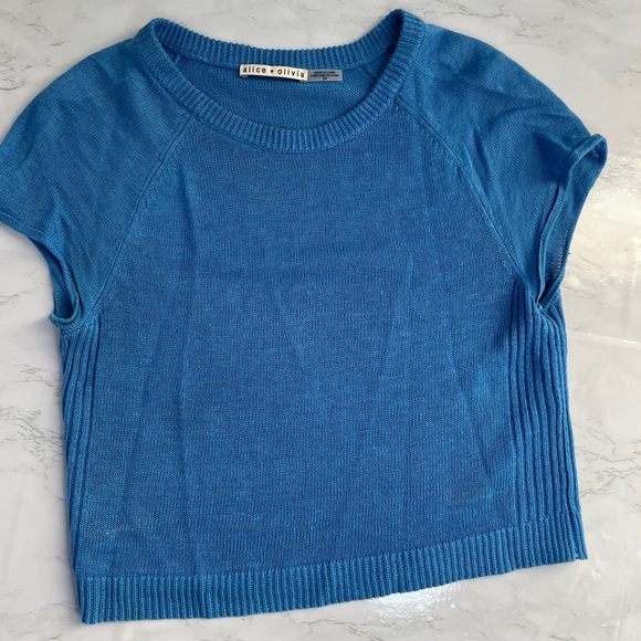 Royal Blue Knit Tshirt - Picture 2 of 5
